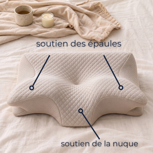 Oreiller ergonomique Nuvia